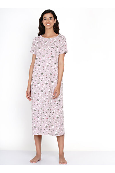 LAUREN SMITH Casual Printed Nightdress Light Green