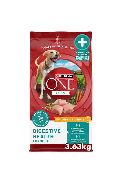 Purina One + Digestive Formula Probiotic Support Dry Dog Food Healthy Digestion & Immune Support!