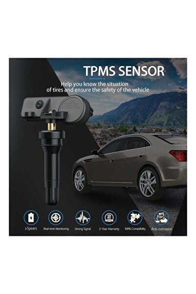 Beauenty مستشعر TPMS مبرمج مسبقًا لسيارات فورد، لينكولن، وميركوري - نظام مراقبة ضغط الإطارات