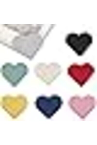 Arabest 8 Pack Heart Shape Leather Corner Bookmarks, Cute Page Corner Clips, ...