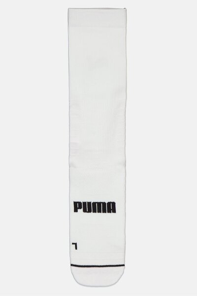 Puma Men 1 Pair Brand Logo Crew Socks, White