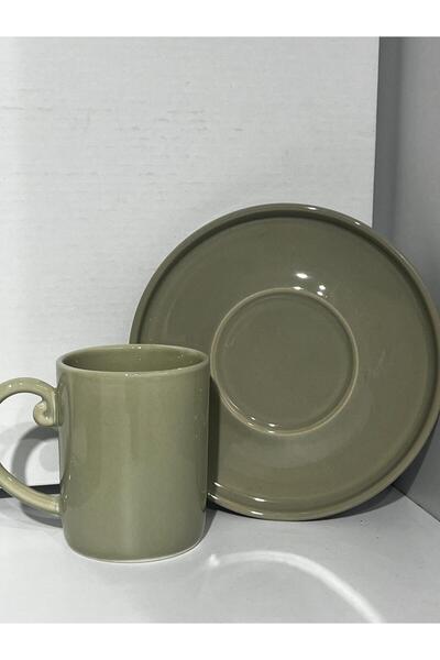 VELLON HOME Porcelain 4 Pieces 2 Persons Coffee Cup Set