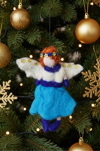 Uretti - تولين 3528 2155 تمثال ملاك مصنوع يدويًا من الفيلق لتزيين شجرة عيد ال...