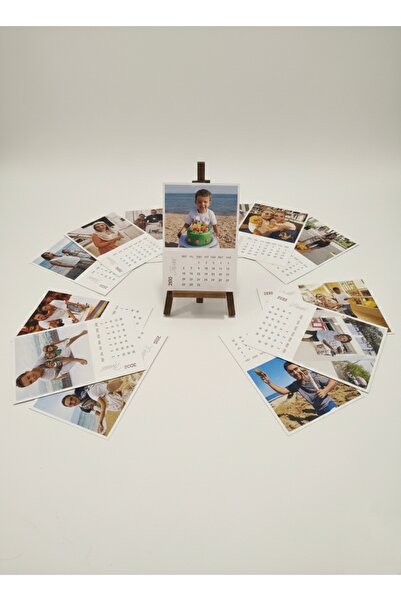 Nozel Kişiye Özel Şövaleli Masa Takvimi