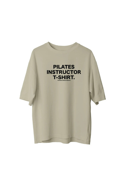 CANDLEMASTORE Pilates Instructor T-Shirt - Oversized T-Shirt
