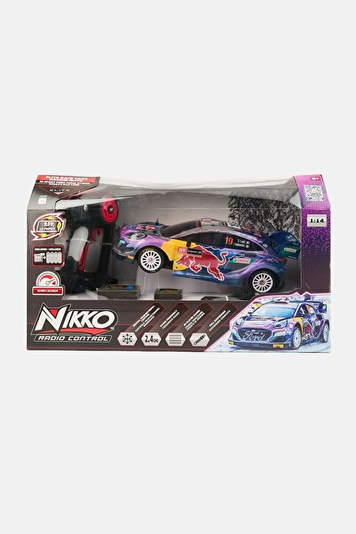 Nikko Red Bull Ford Puma Remote Control 1/14 Scale Car, Multicolor