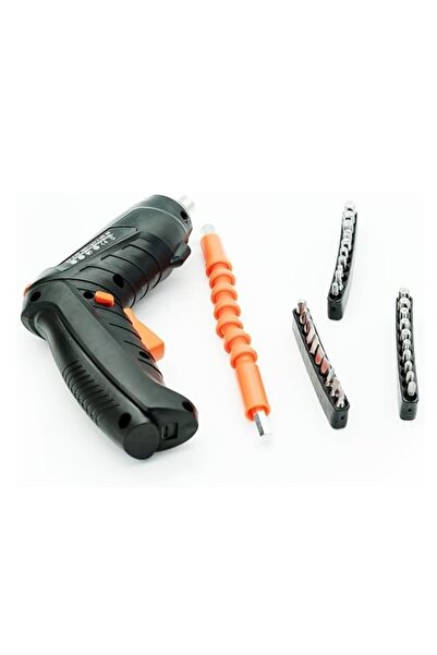 ALL TEC 3.6V Cordless Screwdriver Set, Rechargeable Power Drill with LED Ligh...