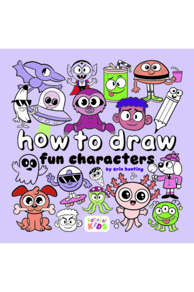 3D Total Pub Cum să desenezi personaje cool: Artă pas cu pas pentru copii
