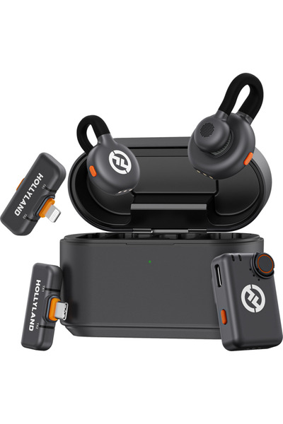 HollyLand LARK M2S Titanium Clip-On Wireless Microphone System