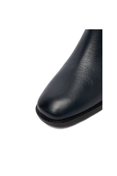 LASOCKI ankle boots for women navy blue