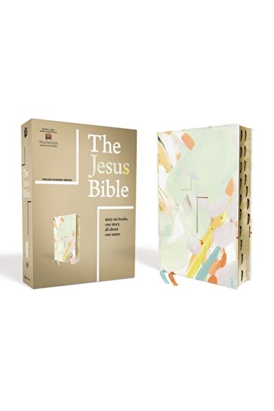 Zondervan Biblia lui Isus, ediția ESV, piele moale, multicolor/turcoaz, indexată