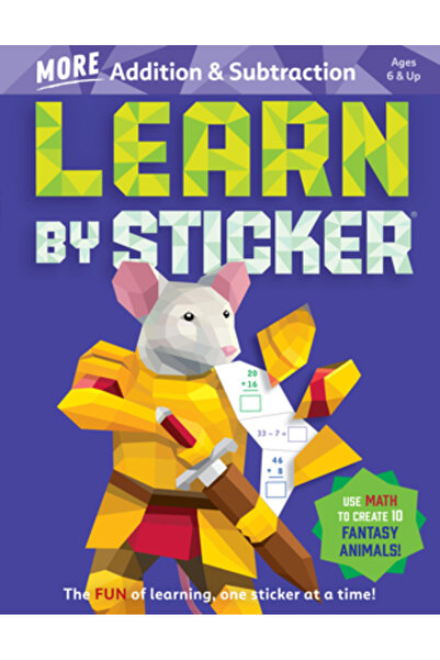 Workman Pr Învață cu autocolant: Mai multe adunări și scăderi: Folosește mate...