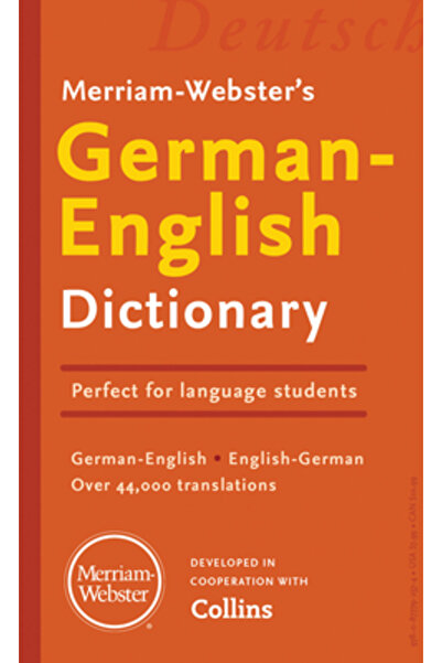 Merriam Webster Inc Dicționarul german-englez Merriam-Webster