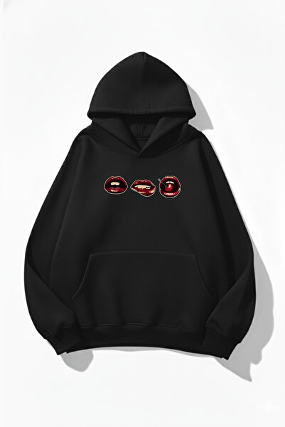 uyguntarz Hanorac unisex cu textura moale, cu cu imprimeu modele, supradimens...