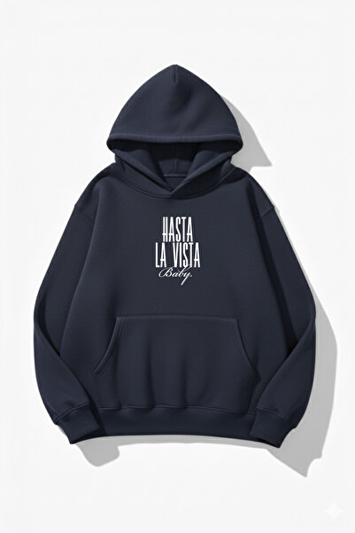 uyguntarz Hanorac unisex cu textura moale Hastala Vista Baby cu imprimeu Desi...