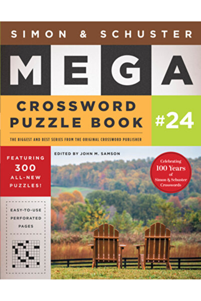 Gallery Books Simon & Schuster Mega Carte de cuvinte încrucișate #24