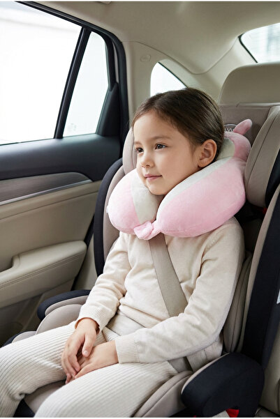 Heybee Luggages NKK009 Hayvanlı Luxury PEMBE Ortopedik Eğlenceli Çocuk Seyaha...