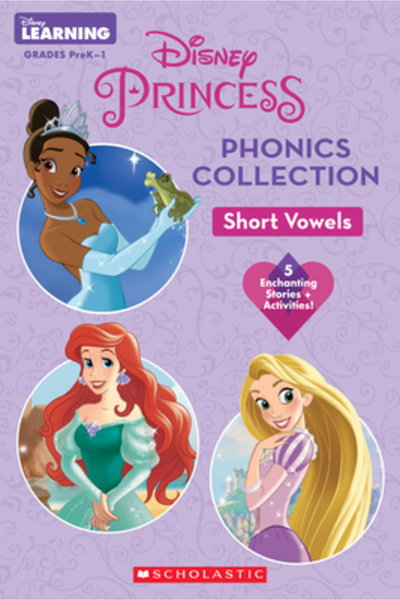 Scholastic Disney Princess Magical Phonics Collection: Short Vowels (Disney L...