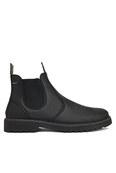 Barbour Ghete Chelsea pentru bărbați, negre, Patton MFO0771BK12