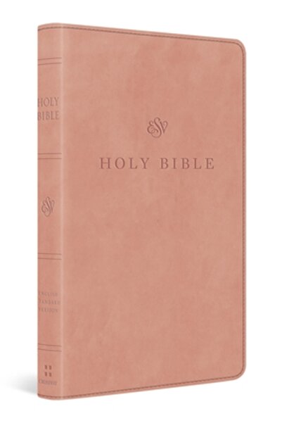 Crossway Books Biblia Bisericii Premium ESV (Trutone, Blush Rose)
