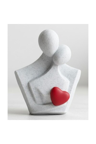 OEM Couple Figurine Statue White Marble Look