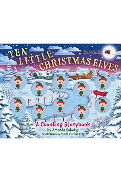 Applesauce Pr Zece mici elfi de Crăciun: O carte de povești despre numărat