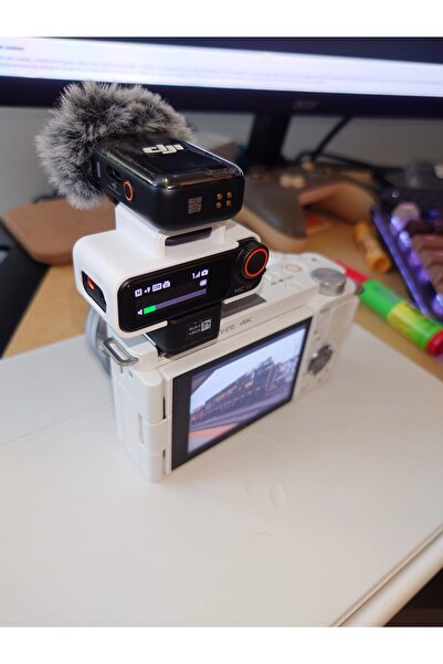 Muhacir DJI Mic 2 Shotgun Mikrofon Aparatı – Kamera / Tripod Mount Adaptörü
