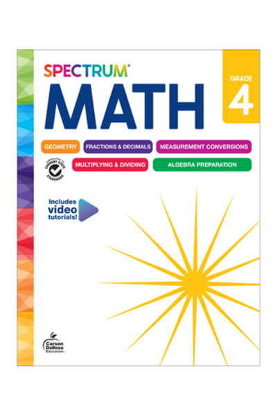 Spectrum Caiet de matematică, clasa a IV-a