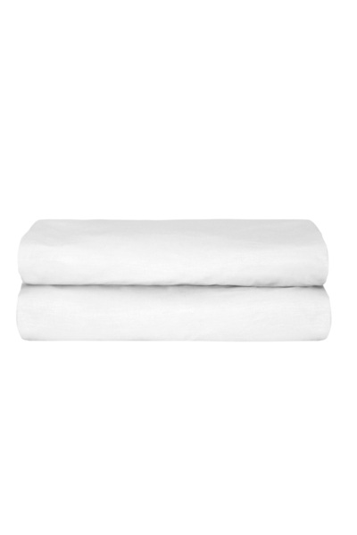 Altınbaşak Freesia Single Ranforce Fitted Sheet 100X200+35 cm White