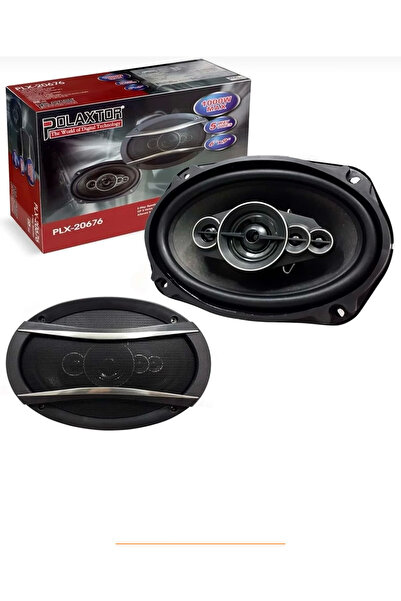 AUDİOMAX Polaxtor PLX-24783 6x9 Oval Oto Hoparlör 1000W 3-Yollu Takım (2 Adet)