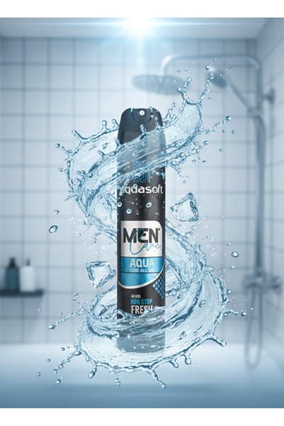 Aquasoft Aqua Soft Aqua Cool Deodorant for Men 200 ml