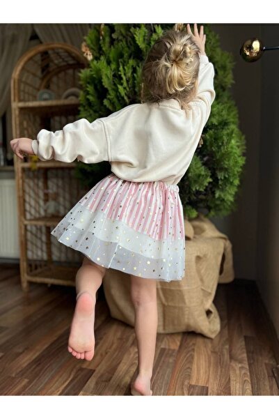 İpek Baby Karnaval katlı kız çocuk etek