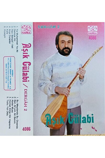 Kadıköy Plak Kulübü Aşık Gülabi - Dergah 2 DİKKAT KASET