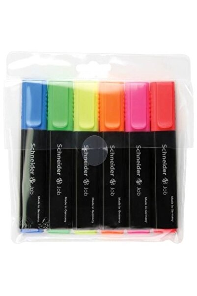 SCHNEIDER Textmarker Job 6 bucati/set