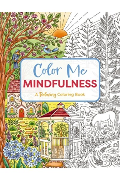 Cider Mill Pr Colorează-mă Mindfulness: O carte de colorat relaxantă