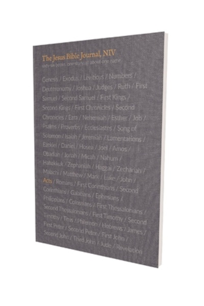 Zondervan Jurnalul Biblic al lui Isus, Faptele Apostolilor, Niv, Paperback, Comfort Print