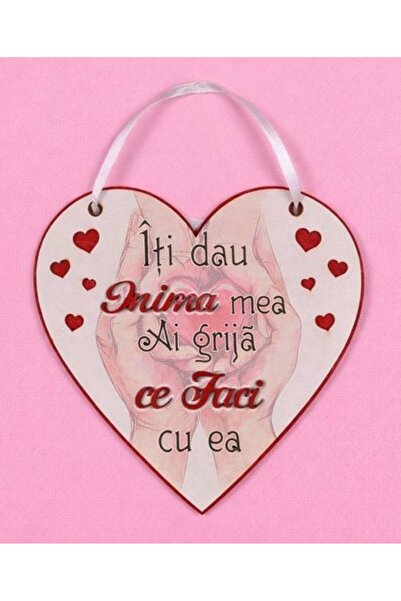 OEM Wooden plaque with message - Valentine's day