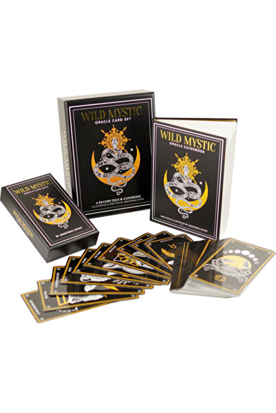 Peter Pauper Pachet de cărți Wild Mystic Oracle: Un pachet de 50 de cărți și ...