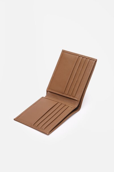 MAFİ Vintaro 100% Genuine Men's Leather Wallet Brown