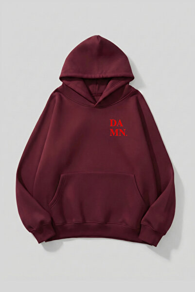 uyguntarz Unisex Soft Textured Damn. cu imprimeu Design supradimensionat Hano...