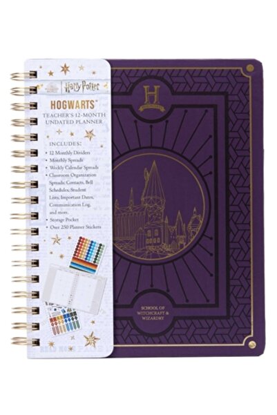 Insight Ed Harry Potter: Agenda școlară Hogwarts pentru profesori, nedatată, ...