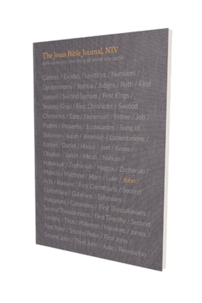 Zondervan Jurnalul Biblic al lui Isus, Ioan, Niv, Paperback, Comfort Print