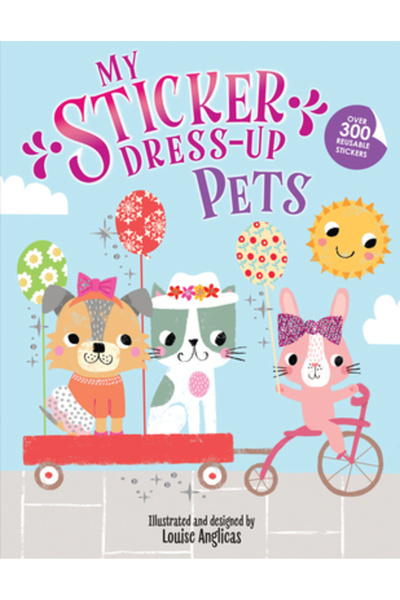 Sourcebooks Wonderland Jocul meu de îmbrăcat cu autocolante: Animale de companie