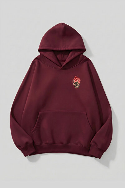 uyguntarz Unisex Yumuşak Dokulu Canım Kedilerim Baskılı Tasarım Oversize 3 İp...