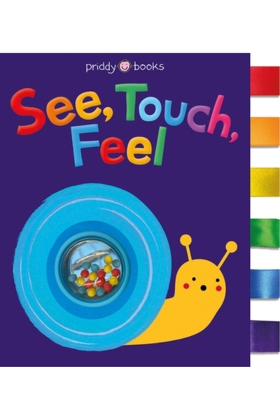 Priddy Books Vezi senzația tactilă: Carte de pânză