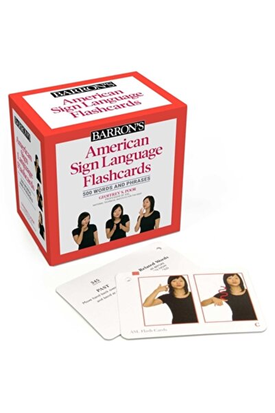 Barrons Education Series Fișe de învățare în limbajul semnelor american: 500 ...