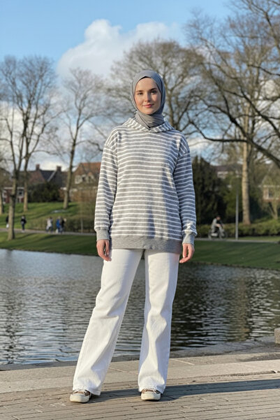 Zeneva Collection Hanorac tricotat cu dungi