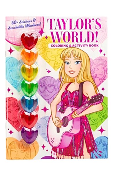 Silver Dolphin Books Lumea lui Taylor: Carte de colorat și activități