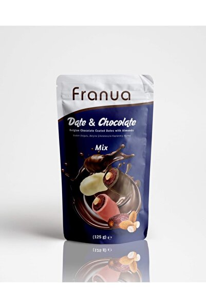 Franua ÇİKOLATALI BADEMLİ HURMA MİX125 gr