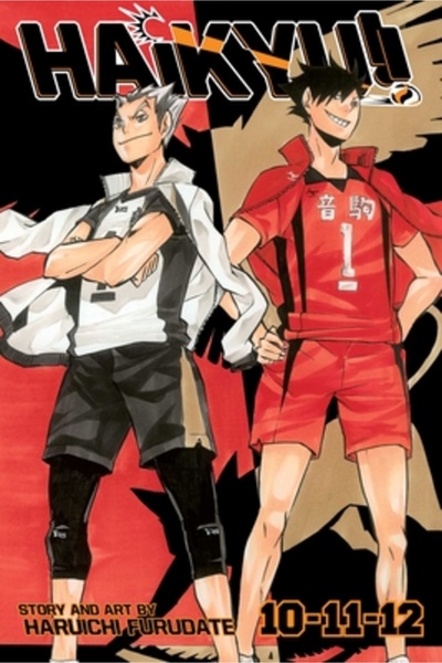 Viz LLC Haikyu!! (Ediție 3 în 1), Vol. 4: Include volumele 10, 11 și 12
